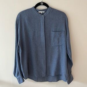Vince blouse bluish grey